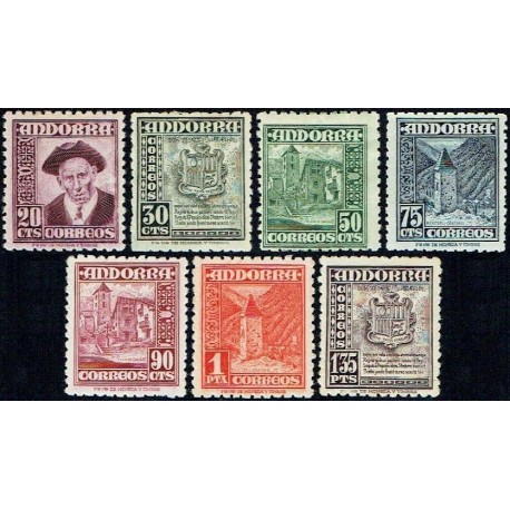 1948 ED. Andorra 48N/55N *