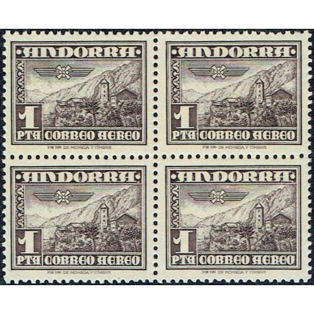 1951 ED. Andorra 59 ** [x4] (2)