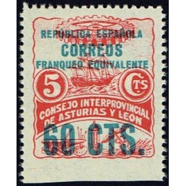 1937 ED. Asturias 10smz **