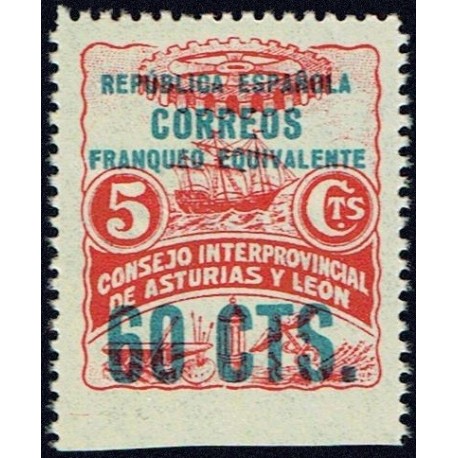 1937 ED. Asturias 10smz **