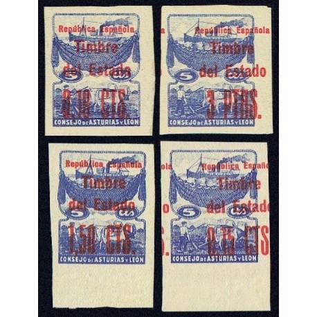 1937 ED. Asturias NE 01s/02s, NE 04s/05s **