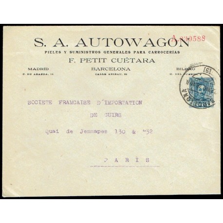 1925-1931 ED. 49 us Enteros Postales Privados