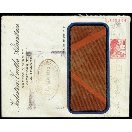 1932-1936 ED. 097 us Enteros Postales Privados