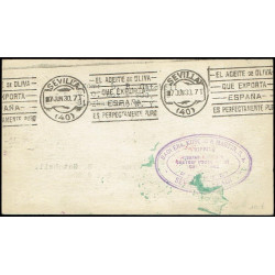 Graf Zeppelin De Sevilla A Sevilla ED. 296 [x2], 323