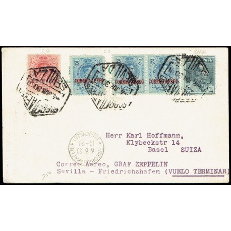 Graf Zeppelin A Alemania ED. 293, 294 [x3], 321