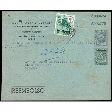 1941-1956 ED. 126 us Enteros Postales Privados