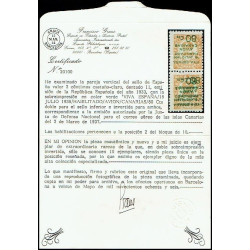1937 ED. Canarias 09hi + 09hhii *