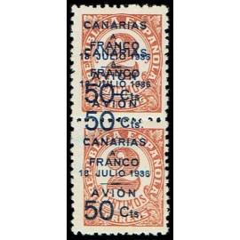 1937 ED. Canarias 11Bhh ** [x2]