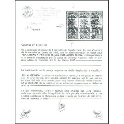 1937 ED. Canarias 11Bhh ** [x2]