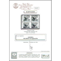 1937 ED. Canarias 22ra + 22r ** [x4]