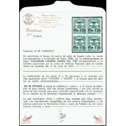 1937 ED. Canarias 26spv * [x2]