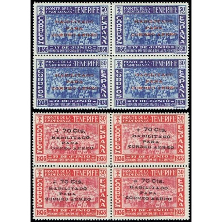 1938 ED. Canarias 56/57 ** [x4]