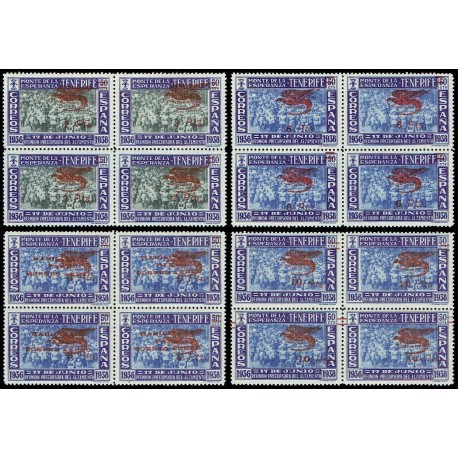 1939 ED. Canarias 58/61 ** [x4]