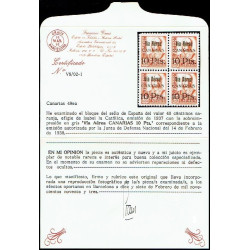 1938 ED. Canarias 49hcc ** [x4]