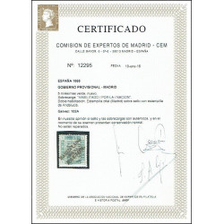 1868 ED. 093hh * Madrid (A+N)