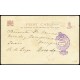 1892 ED. Franquicias Postales -