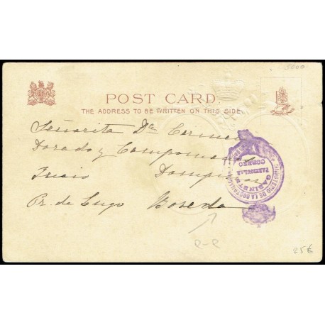 1892 ED. Franquicias Postales -