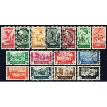 1933 ED. Marruecos 133/147 us