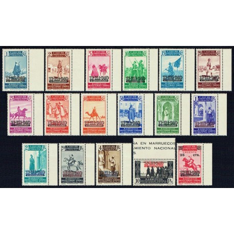 1940 ED. Marruecos 217/233 **