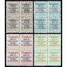 1937 ED. Marruecos Telégrafos 41E/41H ** [x4]