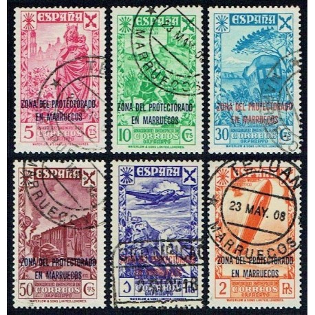 1943 ED. Marruecos Beneficencia 26/31 us