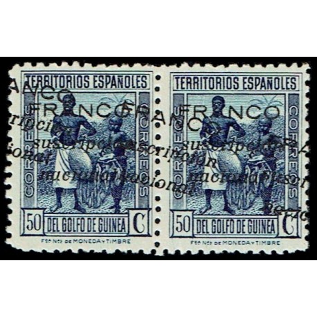 1937 ED. Guinea Locales 14hh ** [x2]