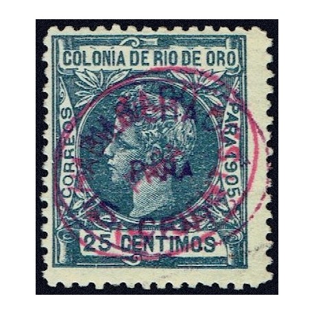 1907 ED. Río de Oro 17hha *