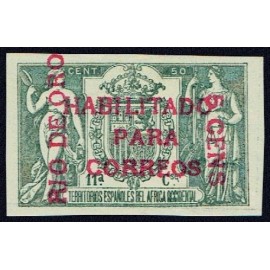 1908 ED. Río de Oro 40C *