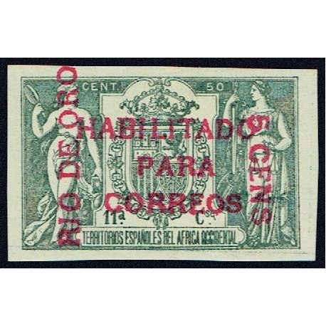 1908 ED. Río de Oro 40C *