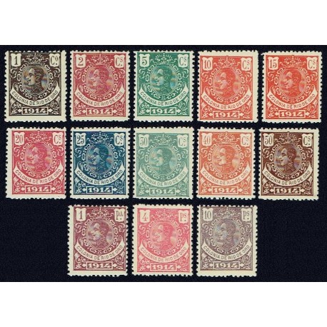 1914 ED. Río de Oro 78/90 **