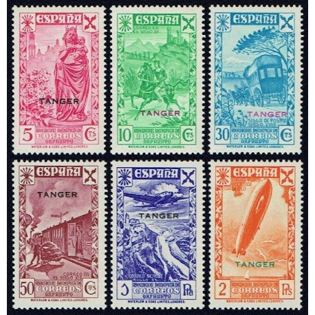 1938 ED. Tánger Beneficencia 6/11 **
