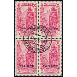 1943 ED. Tánger Beneficencia 17/22 us [x4]