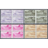 1949 ED. Guinea 277/293 ** [x4]