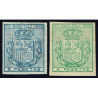 1878 ED. Puerto Rico Telégrafos 17s/18s *