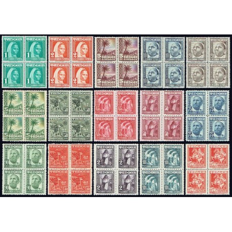 1948 ED. Tánger 151/165 ** [x4]