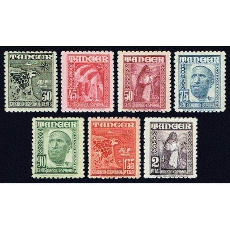 1948 ED. Tánger 157N/163N **