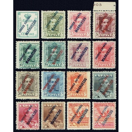 1929 ED. Tánger 48/62, 62a **/*