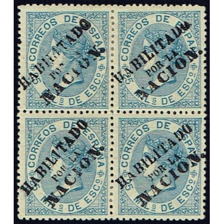 1868 ED. 097 * Madrid (N) [x4]