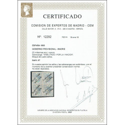 1868 ED. 097 * Madrid (N) [x4]