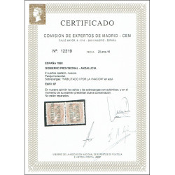 1868 ED. 087 * Andalucía (A) [x2]