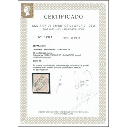 1868 ED. 090hi * Andalucía (A)