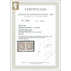 1868 ED. 098s * Valladolid (N) [x2]