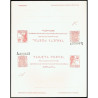 1933 ED. 74 ** Tarjetas Entero Postales