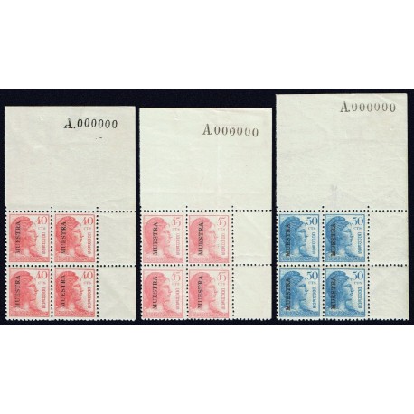 1938 ED. 751M/753M ** [x4]