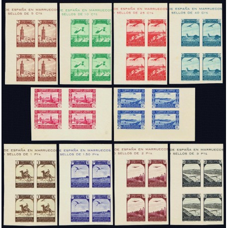 1938 ED. Marruecos 186s/195s ** [x4]