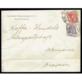 1910-1924 ED. 17 us Enteros Postales Privados