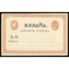 1875 ED.  NE2 * Tarjetas Entero Postales