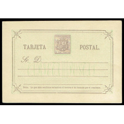 1875 ED. 7/7A * Tarjetas Entero Postales