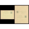1890 ED. 25/26 * Tarjetas Entero Postales