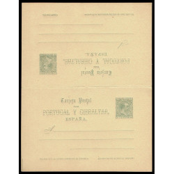 1890 ED. 25/26 * Tarjetas Entero Postales